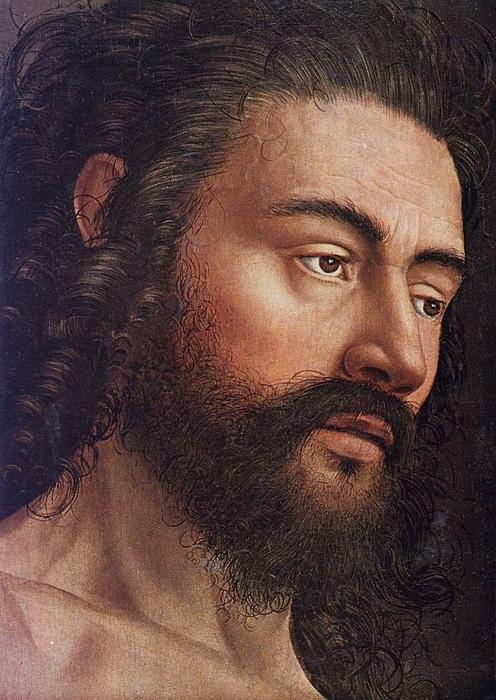 Van Eyck Rinascimento Fiandre Adamo pittura ad olio